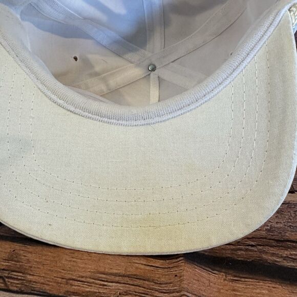 Vintage Sea World Shamu Hat Cap White Orca Whale Logo Rope Hat Snapback Adj. - Picture 9 of 9